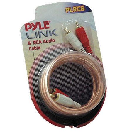 Pyle PLRC6 6' Stereo RCA Cable