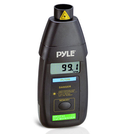 Pyle Professional Digital Non Contact Laser Tachometer