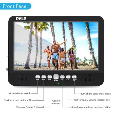 Pyle PLTV1053 10" Digital TV Tuner Monitor