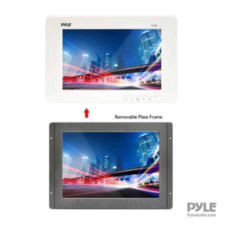 Pyle PLVW125U 12.5" HD Universal Mount Flat Panel Video Monitor, 1366x768