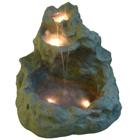 Pyle PLWFT1 6.5" 2-Way Waterproof Fountain Rock Garden Speaker