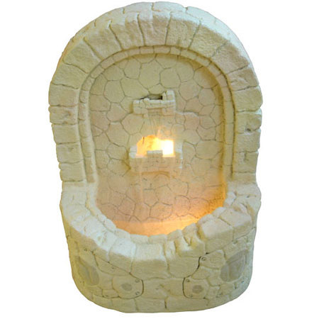 Pyle PLWFT2 5.25" 2-Way Waterproof Fountain Rock Garden Speaker, Single
