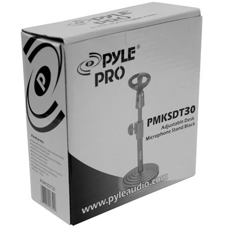 Pyle PMKSDT30 Adjustable Desk Microphone Stand