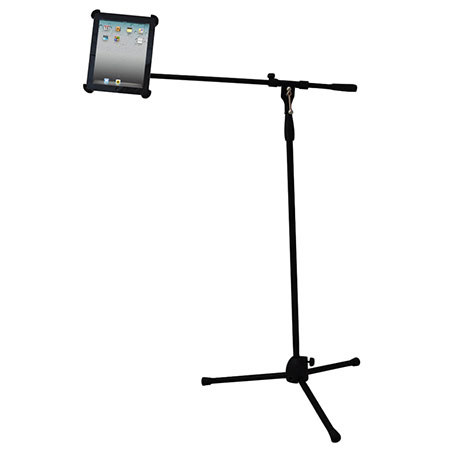 Pyle PMKSPAD1 Multimedia Microphone Stand With Adapter for iPad 2