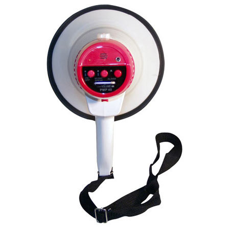 Pyle PMP40 Professional Megaphone/Bullhorn with Siren & Handheld Mic