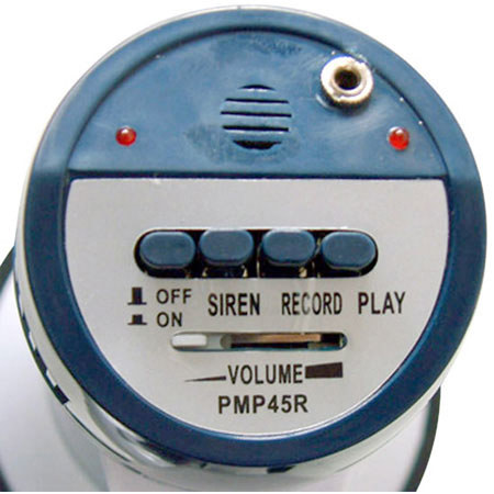 Pyle PMP45R Megaphone with Recording Function/Mic & Rechargeable Battery