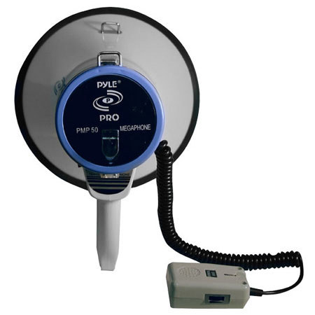 Pyle PMP50 Professional Piezo Dynamic Megaphone with Siren