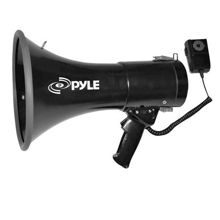 Pyle PMP53IN 50 Watts Professional Piezo Dynamic Megaphone with 3.5mm Aux-In