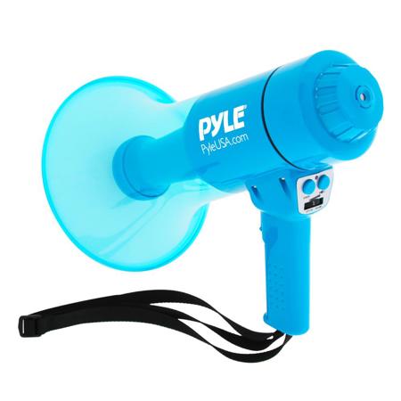Pyle PMP66WLT 40W Megaphone PA Bullhorn Speaker with Siren, Built-in LED Light
