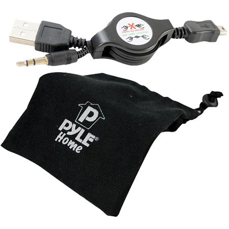 Pyle PMS2 Rechargeable Mini Speaker, Black