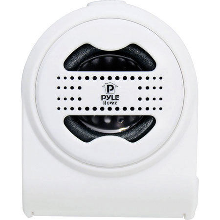 Pyle PMS7 Rechargeable Mini-Speaker, White