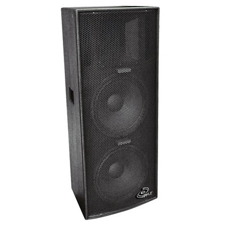 Pyle PPAD122 Dual 12" Heavy Duty 3-Way Speaker Cabinet
