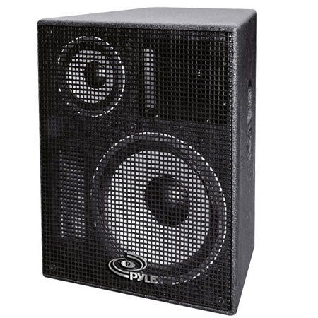 Pyle Pro PPADR128 12" Heavy Duty 3-Way Stage Monitor Speaker Cabinet