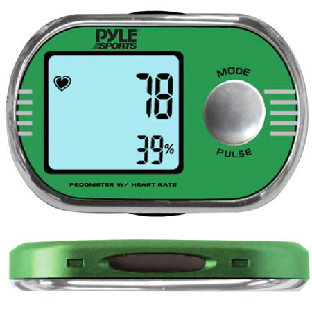 Pyle Pedometer Personalized Calibration with ECG Finger Touch