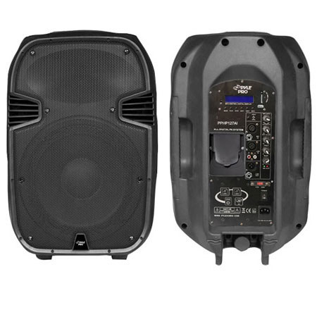 Pyle PPHP127AI 12" 1200 Watts Powered 2 Way Full Range PA Speaker