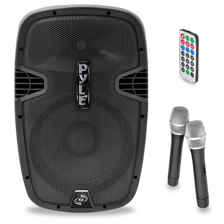 Pyle 15" 1600 Watt Bluetooth Music Streaming Portable Loudspeaker System