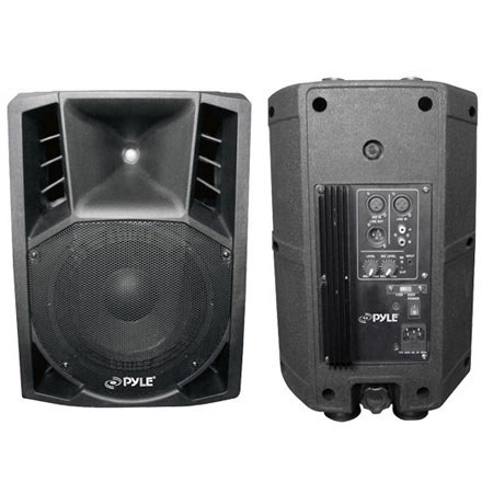 Pyle Pro PPHP86A 400 Watts Two-Way 8" Powered PA Speaker System