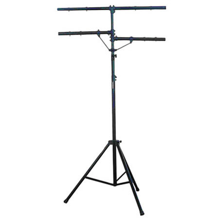 Pyle PPLS203 DJ Lighting Tripod Stand with T-Bar/Dual Side Bar