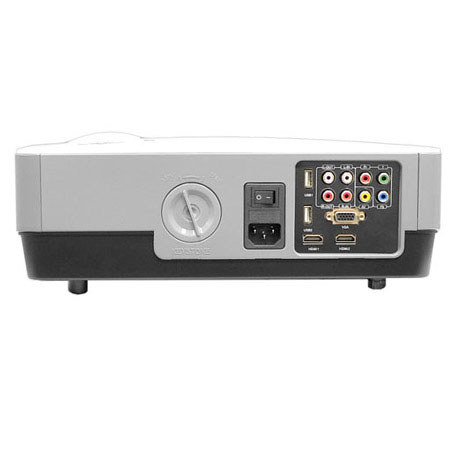 PyleHome Widescreen 1080p LED Projector, 140" Viewing Screen, 2 HDMI/2 USB/VGA
