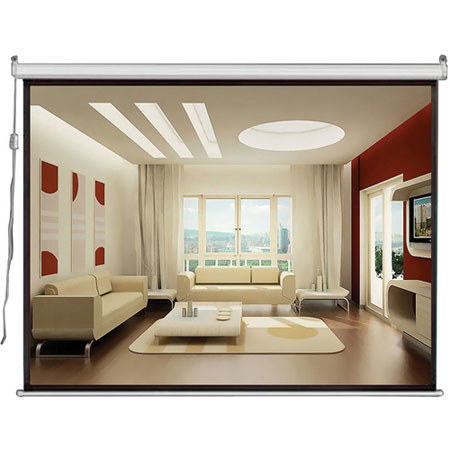 Pyle 39x69" Motorized Projector Widescreen Screen