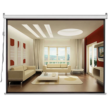 Pyle 43 x 57" Motorized Projector Screen
