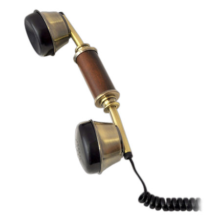 Pyle PRT35I Retro Home Telephone with Charger for iPhone, iPod