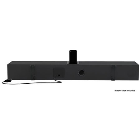 Pyle iPhone/iPod 2.1 Soundbar Docking System with Aux-In and Video Output