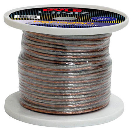 Pyle PSC12250 12 Gauge 250ft Spool of Speaker Zip Wire