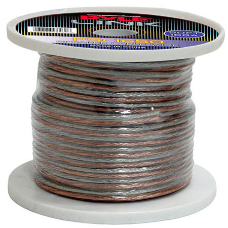 Pyle PSC1650 16 Gauge 50ft Spool of Speaker Zip Wire