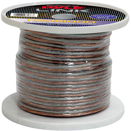 Pyle PSC181000 18 Gauge 1000ft Spool of Speaker Zip Wire