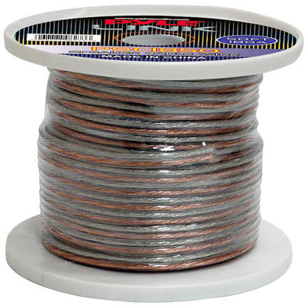 Pyle PSC1850 18 Gauge 50ft Spool of Speaker Zip Wire