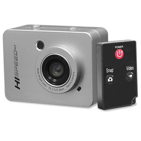 PyleSports PSCHD60 Full HD 1080P Action Camera/Camcorder, Silver