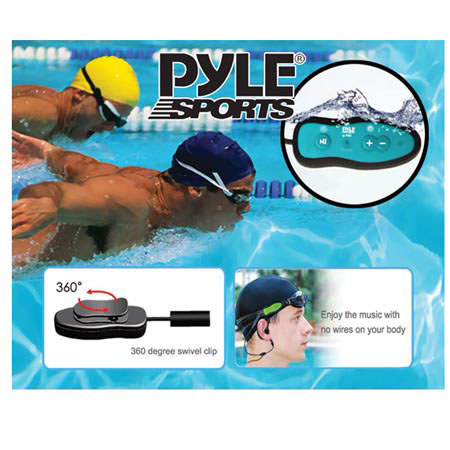 Pyle 4GB Waterproof High Speed USB/MP3 & WMA Player with Headphone
