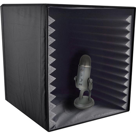 Pyle PSIB27 Sound Recording Booth Box and Isolation Filter Cube