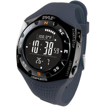 Pyle Ski Master V Professional Ski Watch, Blue