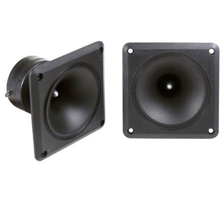 Pyle PSN1165 4.35" Dispersion Horn Piezo Tweeter, Pair