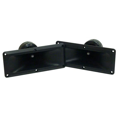 Pyle PSN1176 400 Watt 3" x 7.5" Dispersion Horn Piezo Tweeter, Pair