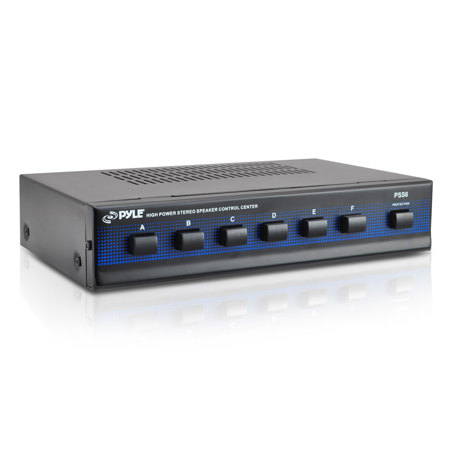 Pyle 6 Channel High Power Stereo Speaker Selector