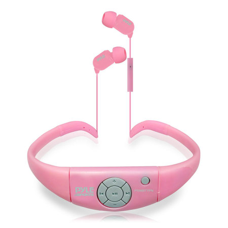 Pyle PSWBT7 Active Sport Bluetooth Wireless Stereo Headphones & Headset, Pink