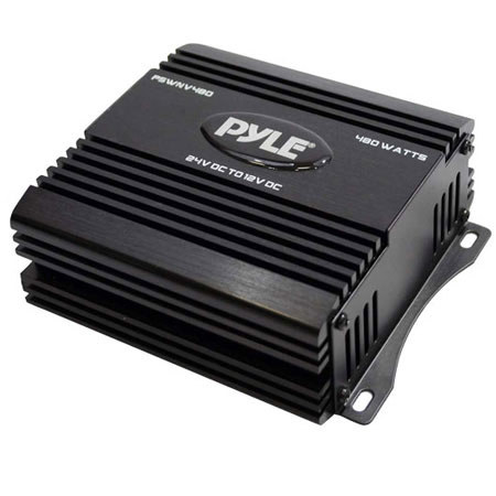 Pyle PSWNV480 24V DC to 12V DC Power Step Down 480 Watt Converter