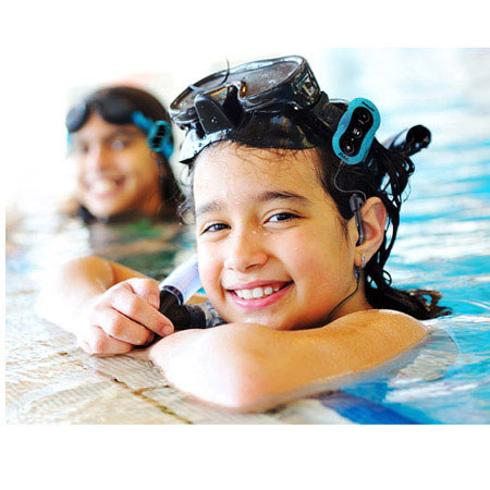 Pyle 4GB Surf Sound Waterproof MP3 Player, Blue