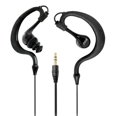 Pyle PSWP25 4GB Waterproof MP3 Player/FM Radio with Pedometer, Black