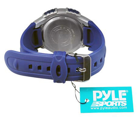 Pyle Track Watch with Digital Compass, Blue