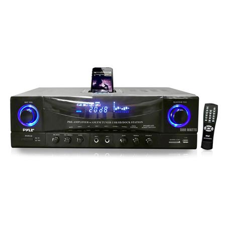 Pyle 500 Watts Stereo Receiver AM-FM Tuner