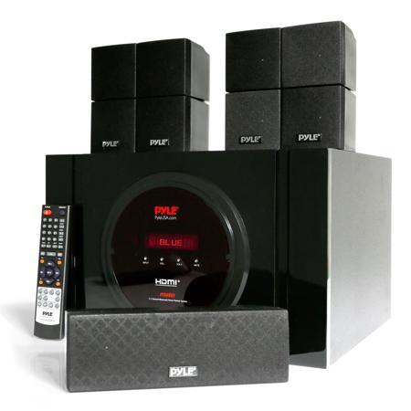 Pyle PT589BT Bluetooth 5.1-Channel 300W Home Theater System