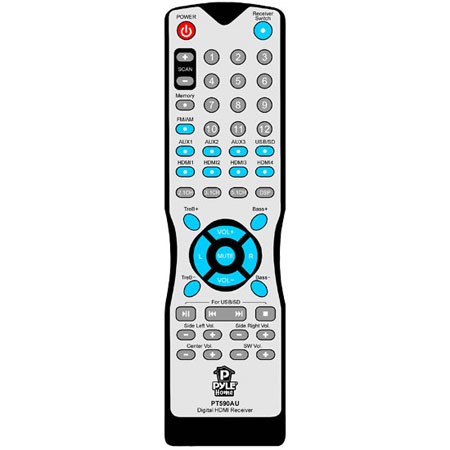 Pyle 5.1 Channel 350 Watts HDMI Amplifier Receiver