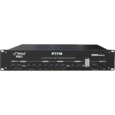 Pyle 19" Rack Mount 2000 Watt PA Amplifier