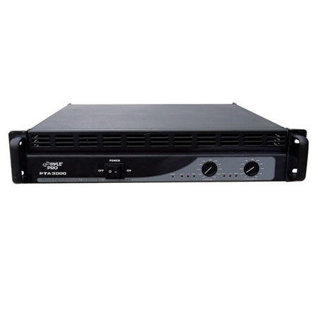 Pyle PTA3000 3000 Watts Professional Power Amplifier