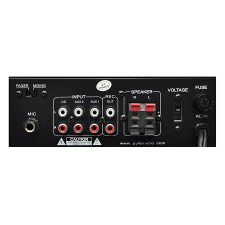 Pyle PTAU23.5 2x 40W Mini Stereo Power Amplifier