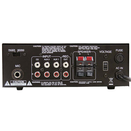 Pyle PTAU23 Mini 2x40W Stereo Power Amplifier